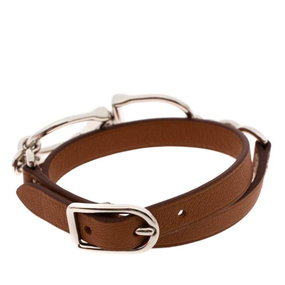 HERMES Etrier Double Tour Bracelet - Picture 4 of 6
